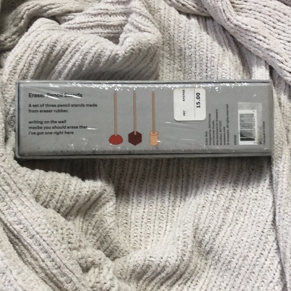 Areaware by Phil Proctor Pencil Stand Set of 3 - Picture 3 of 9